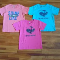 262. 半袖Tシャツ3枚セット 110cm