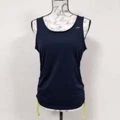 speedo ブラック タンクトップ フィットネス　スポーツウェア Lサイズ