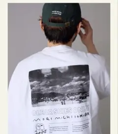 美品 森道市場 2025 会場限定 rooo ルー fons イラスト Tシャツ