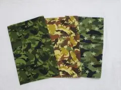 28❤ハンドメイド　ランチョンマット　カモフラージュ　30×40　3枚セット❤