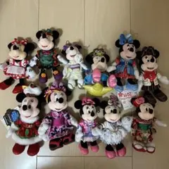 ディズニー ミニー ぬいぐるみバッジ まとめ売り