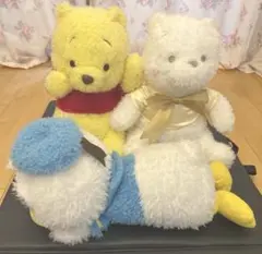 ディズニーぬいぐるみセット（プーさん、白プーさん、ベビードナルド）【手渡し限定】