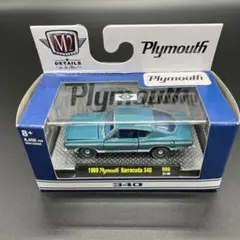 M2 ダイキャストミニカー　1969 Plymouth Barracuda340