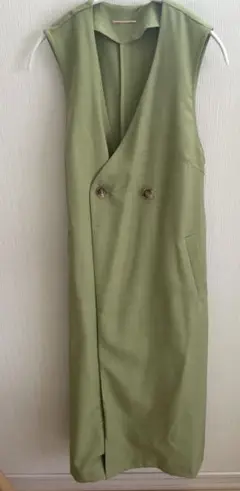 mysty woman ロングベストジレ【美品】