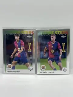 Topps Future Stars バルセロナ クバルシ ロペス 2枚セット