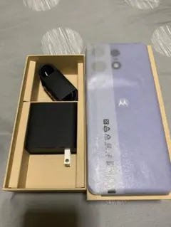 motorola edge 50s pro パープル 本体 充電器付き