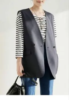 未使用　グリーンレーベル　ジレ