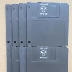 【中古】 2DD フロッピーディスク 8枚