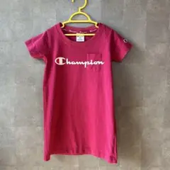 Champion 半袖ワンピース FREE マゼンタ ピンク
