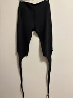 レースアップレギンス(ブラック)Lサイズ