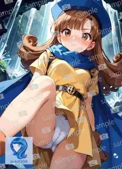 【まとめ買い割引対象】0148　アートポスター　A4サイズ　美女