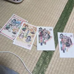 鬼滅の刃年賀状2021 4種