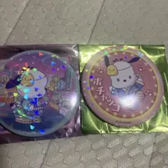 ポチャッコ ネオナツマツリ缶バッジ2個