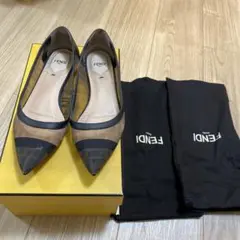 FENDI フェンディ フラット シューズ コリブリ 37