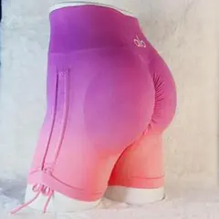 alo グラデーションショートパンツS