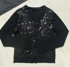 Leilian（woman）スパンコール　カーディガン