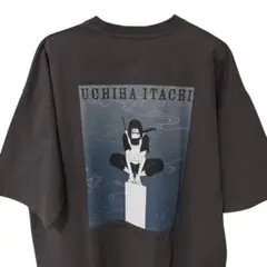 NARUTO ナルト疾風伝 Tシャツ うちはイタチ グレー