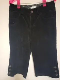 エニィファム　半端丈コーデュロイパンツ