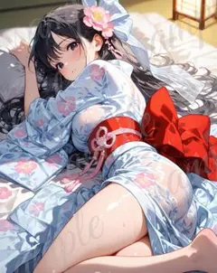 b340 美少女 かわいい イラスト 下着 コスプレ セクシー A4ポスター