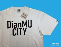 DianMU CITYロゴ Tシャツ ホワイト XL