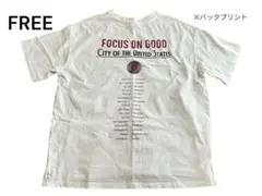 【即決大歓迎】FOCUS ON GOOD 半袖Tシャツ ホワイト