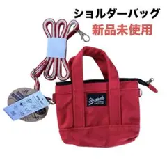 ミニバック　赤　スマホショルダー　小物入れ 雑貨