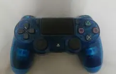 PS4 コントローラー クリアブルー