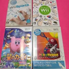 Wiiゲーム4本セット