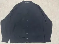 GU × UNDERCOVER シアーコンビネーションニットカーディガン長袖