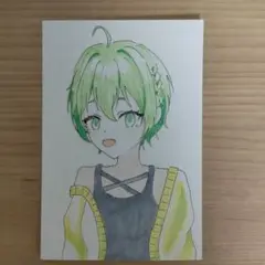オリジナルイラスト　手書き