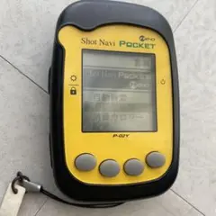 GPSゴルフナビ Shot Navi Pocket NEO イエロー