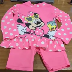 ミニちゃんのラッシュガード水着