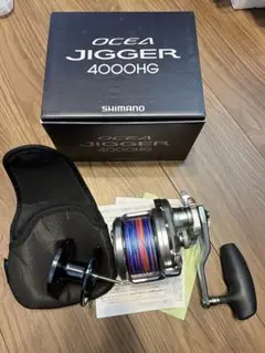 シマノ オシアジガー4000HG 純正スプール付き　ライン付き　新品 2025年最新】オシアジガー4000hgの人気アイテム - メルカリ