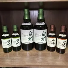 ⭐️期間限定値下げ⭐️ サントリーシングルモルトウイスキー 山崎・白州セット