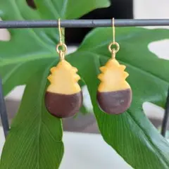 パイナップルクッキー ピアス　③