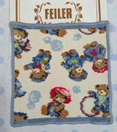 ♥フェイラー♥リトルスキッパーズブルータオルハンカチ