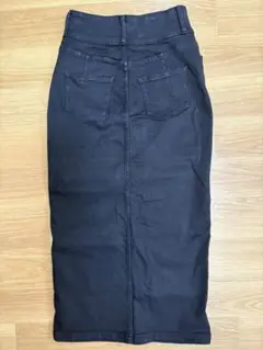 美品 AZULロングタイトスカート 黒