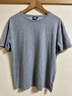 【美品】ヘリーハンセン HH S/Sバックロゴティー Lサイズ グレー