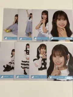 石塚瑶季　日向坂46 シャツコーデ　四期生ライブ衣装　生写真　8種コンプ