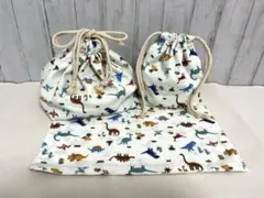 弁当袋•コップ袋•ランチマットセット