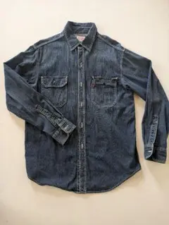 美品！Levi's Red Tab ダークブルーデニムシャツ　Mサイズ