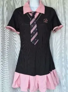 y2k 姫ギャル ネクタイ ポロシャツ ミニワンピース 平成ギャル
