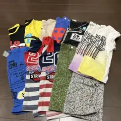 まとめ売り カラフルTシャツセット 90-95cm13枚セット