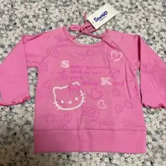 ハローキティ 長袖カットソー ピンク 80サイズ
