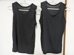 黒のアンダーシャツ 2枚セット　150