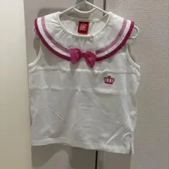 【未使用】BABYDOLL セーラー襟タンクトップ 120
