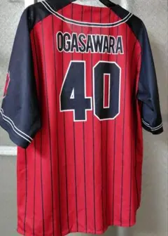 鹿島アントラーズ 小笠原満男 ベースボールシャツ LLサイズ