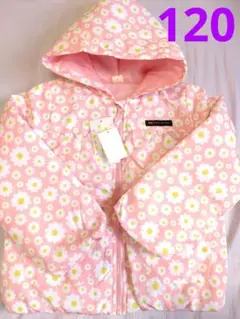女の子 新品 花柄 アウター 120