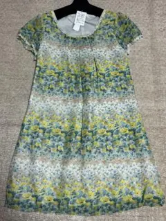☆新品☆camomille お花柄 バルーンワンピース