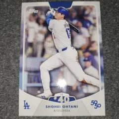 大谷翔平 節目のHR#40 Topps50/50 ホームラン MLB ドジャース